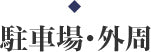 駐車場・外周