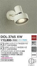 大光電機　アウトドアスポットライト　DOL-3765XW