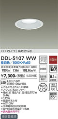 大光電機　ダウンライト　DDL-5107WW