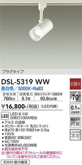 大光　スポットライト　DSL-5319WW
