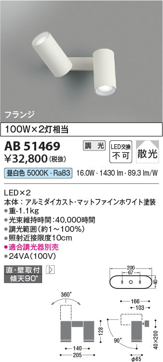 コイズミ照明　ブラケットライト　AB51469
