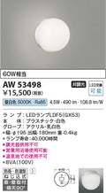 コイズミ照明　防雨防湿型ブラケット　AW53498