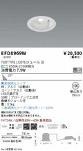 遠藤照明　ユニバーサルダウンライト（高気密形）　EFD8969W