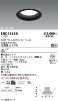 遠藤照明　浅型グレアレス　ウォールウォッシャーダウンライト　ERD4518BA