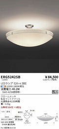 遠藤照明　シーリングライト　ERG5242SB