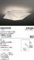 遠藤照明　シーリングライト　ERG5551W