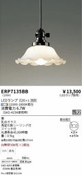 遠藤照明　和風照明ペンダント　ERP7135BB