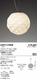遠藤照明　ペンダント　ERP7174MB