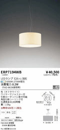 遠藤照明　ペンダント　ERP7194WB