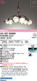 オーデリック　シャンデリア　OC257028BR