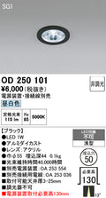 オーデリック　ダウンライト　OD250101