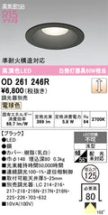 オーデリック　ダウンライト　OD261246R