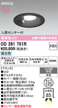 オーデリック　ダウンライト　OD261751R