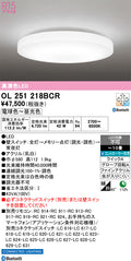オーデリック　シーリングライト　OL251218BCR