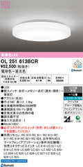 オーデリック　シーリングライト　OL251613BCR