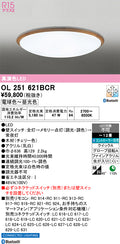 オーデリック　シーリングライト　OL251621BCR