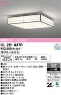オーデリック　シーリングライト　OL251837R