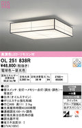 オーデリック　シーリングライト　OL251838R
