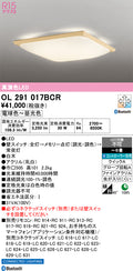 オーデリック　シーリングライト　OL291017BCR