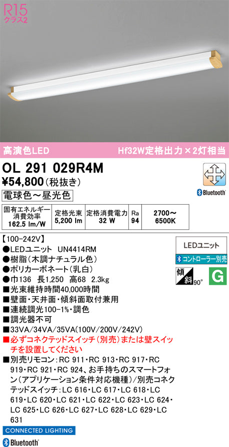 オーデリック　ブラケットライト　OL291029R4M