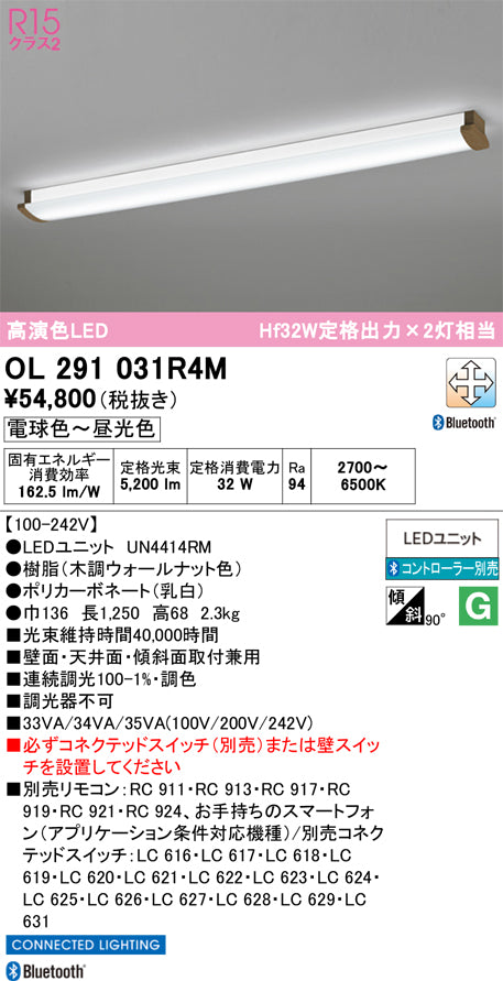 オーデリック　ブラケットライト　OL291031R4M