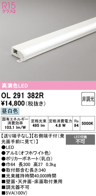 オーデリック　間接照明　OL291382R