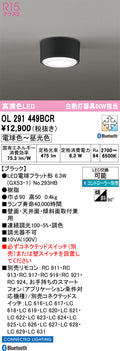 オーデリック　シーリングライト　OL291449BCR
