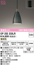 オーデリック　ペンダントライト　OP252233LR
