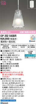 オーデリック　ペンダントライト　OP252543BR