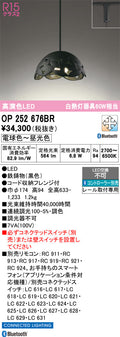 オーデリック　ペンダントライト　OP252676BR
