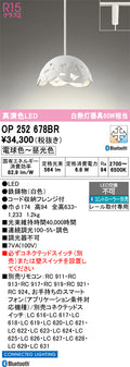 オーデリック　ペンダントライト　OP252678BR