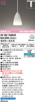 オーデリック　ペンダントライト　OP252743BCR