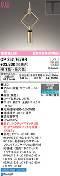 オーデリック　ペンダントライト　OP252767BR