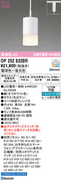 オーデリック　ペンダントライト　OP252832BR