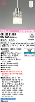 オーデリック　ペンダントライト　OP252835BR