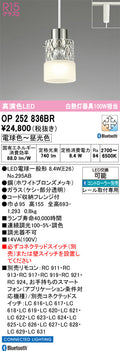 オーデリック　ペンダントライト　OP252836BR